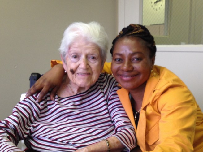 Julia Rivman and Charlotte Oti